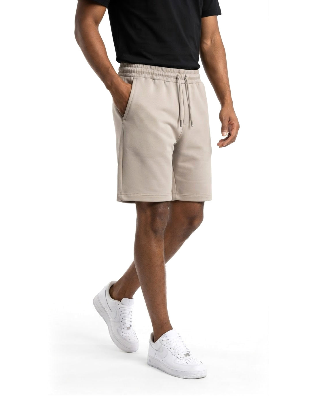 Short Beige à Cordon