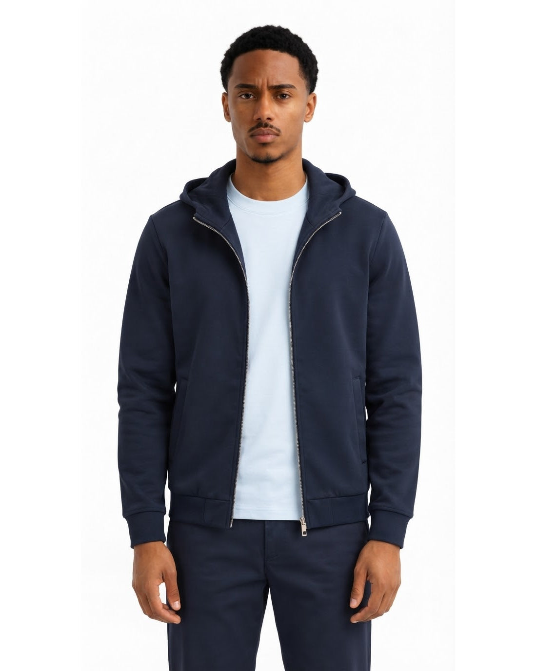 Veste à Capuche Marine