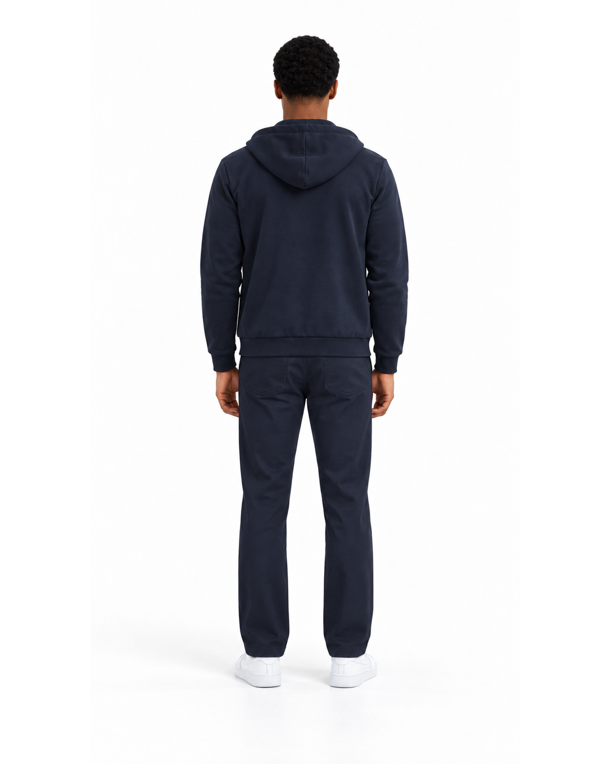 Ensemble Veste à Capuche Marine & Pantalon Marine