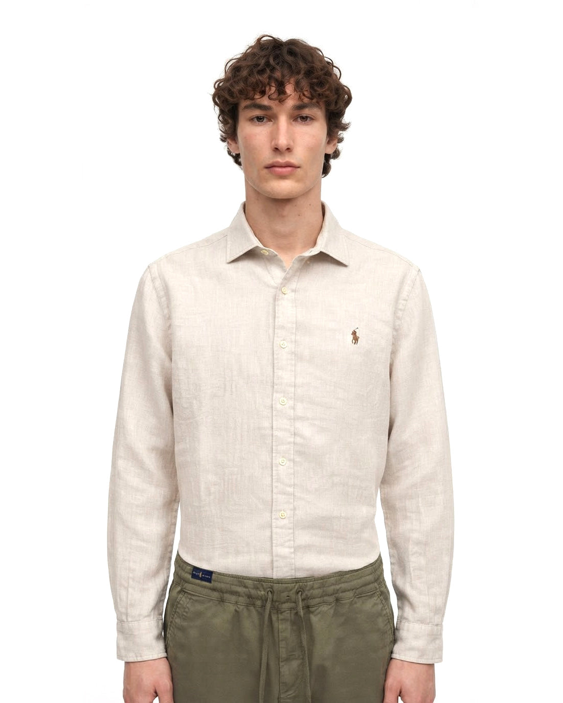 Chemise en Lin Écrue