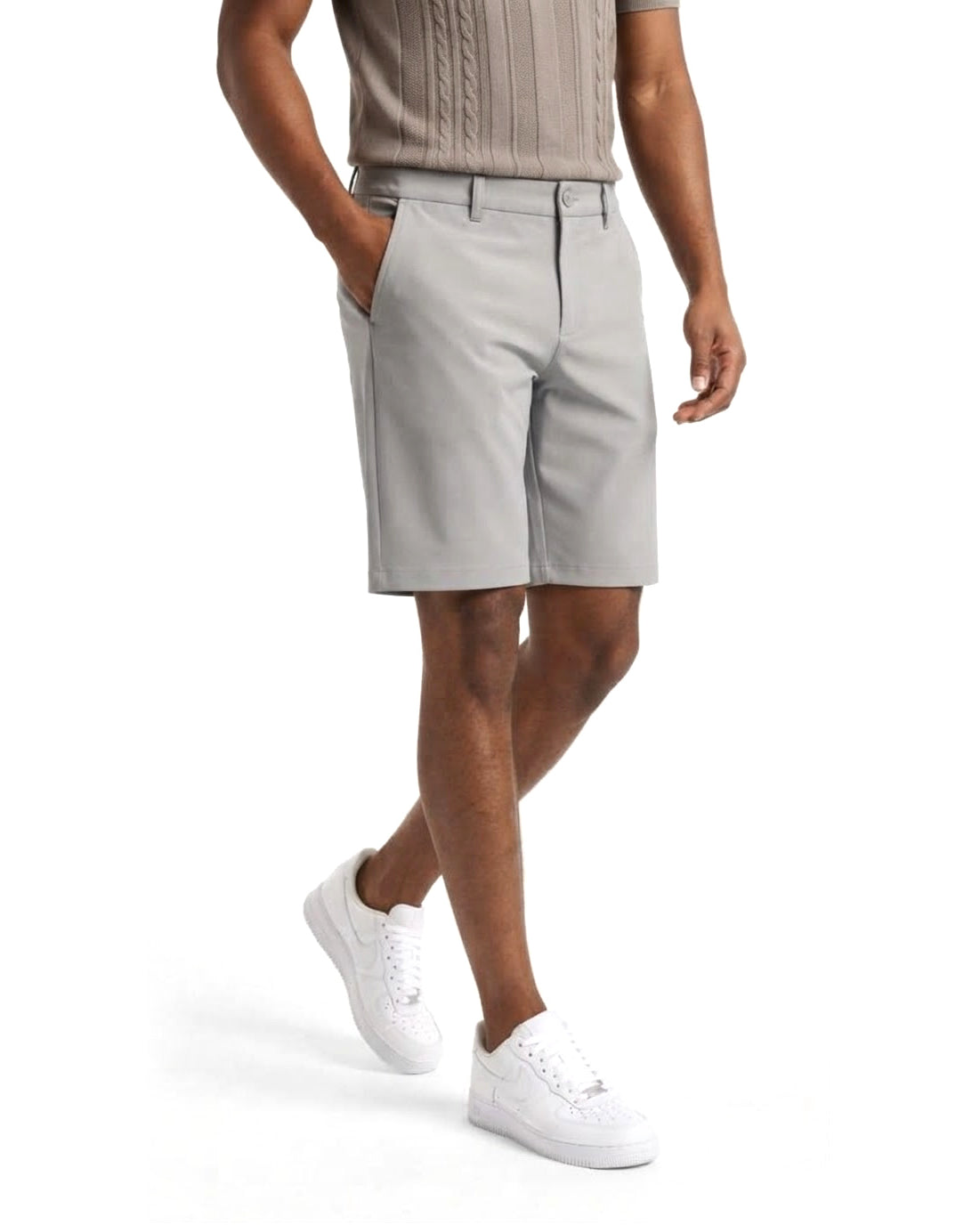 Short Gris Clair
