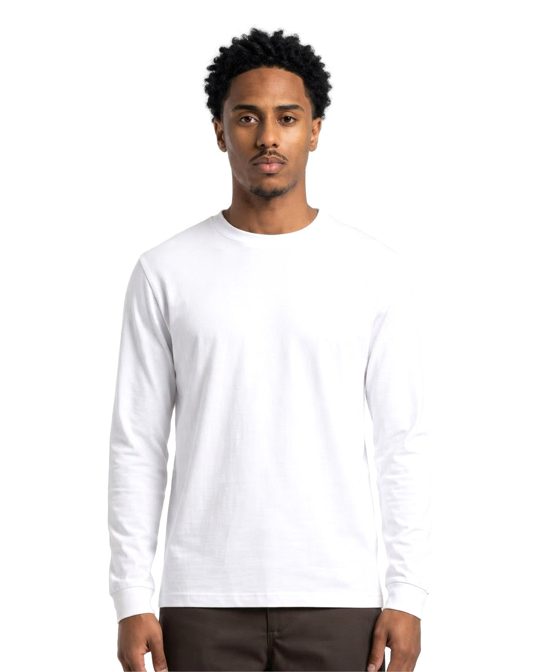 T-shirt Manches Longues Blanc