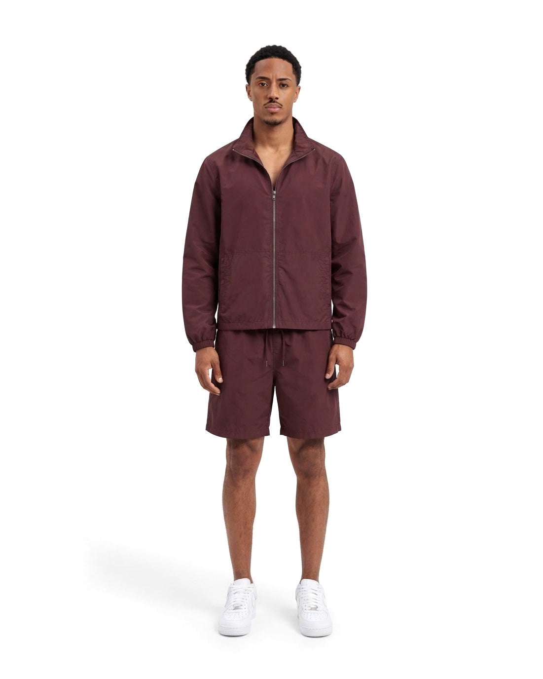 Veste Zippée Bordeaux