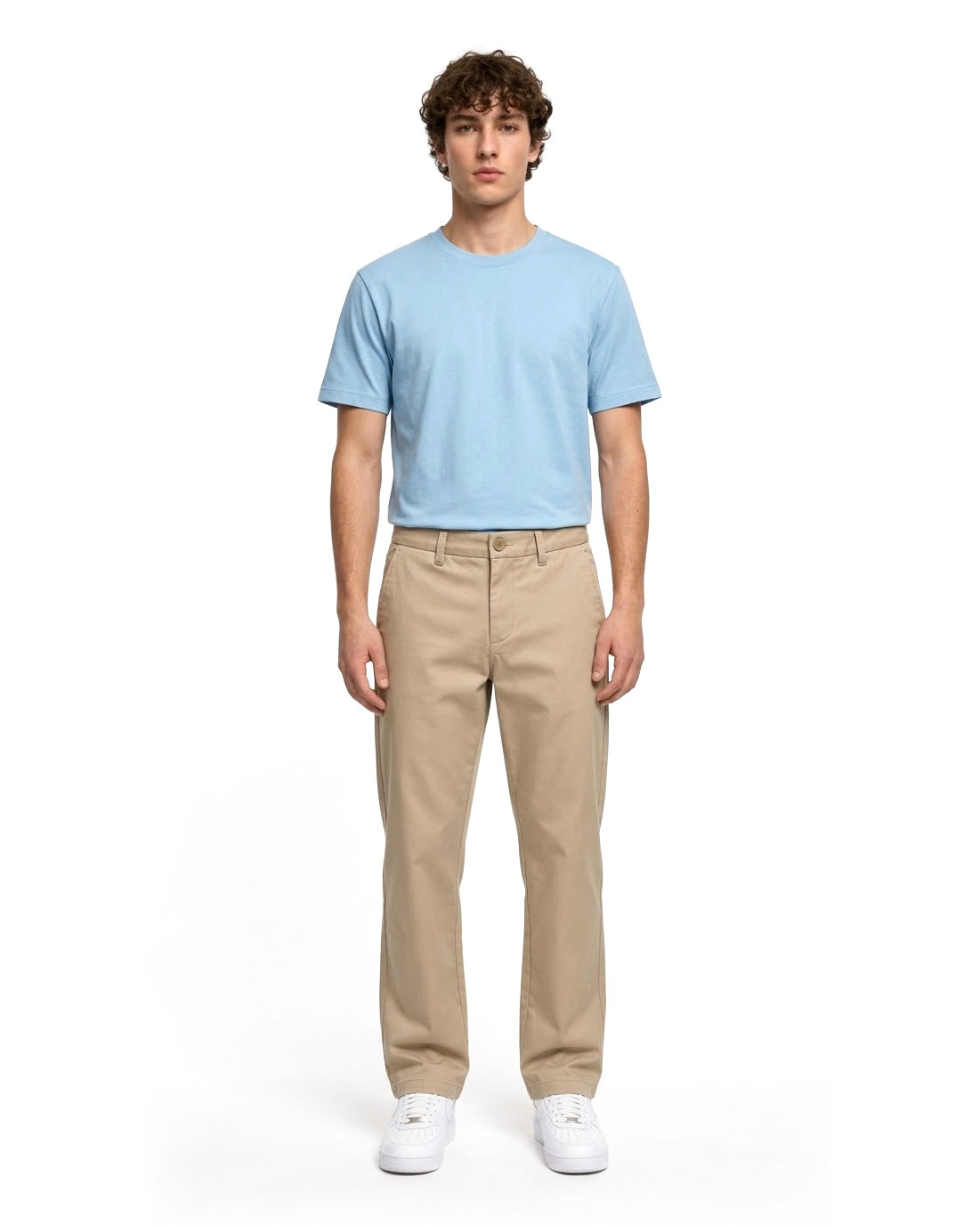 Pantalon Chino Beige