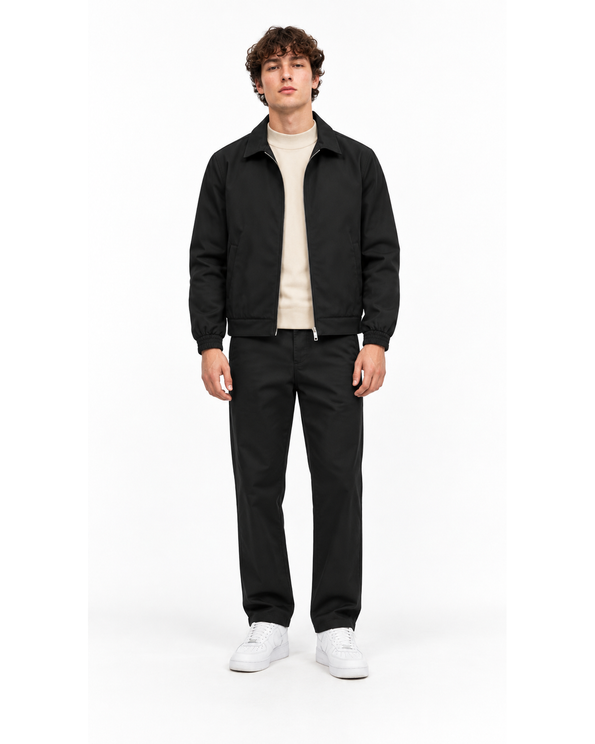 Ensemble Veste Noire & Pantalon Noir
