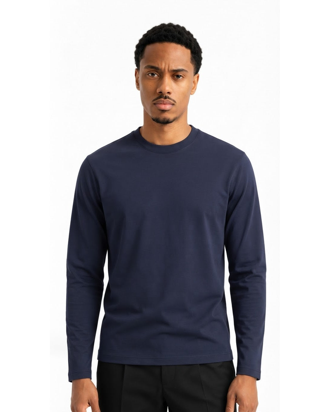 T-shirt Manches Longues Marine