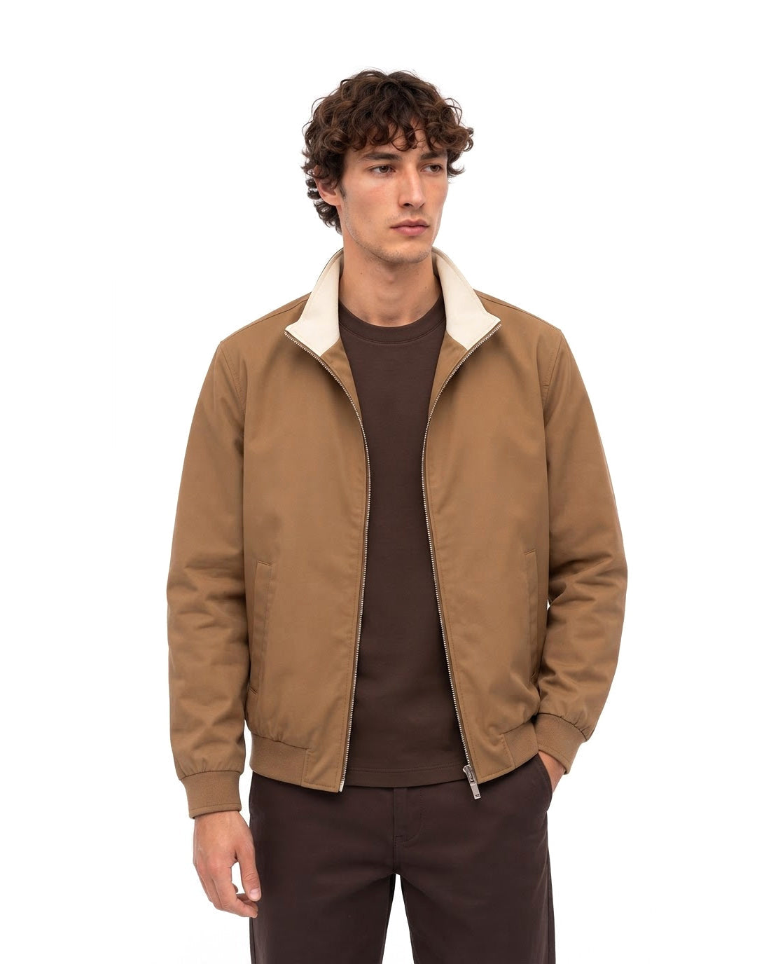 Blouson Camel