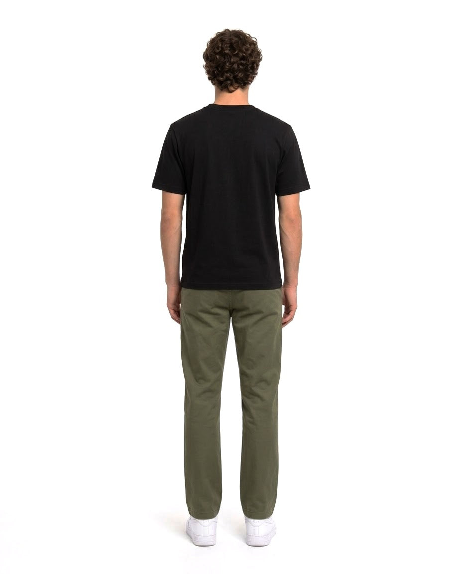 Ensemble T-shirt Noir & Pantalon Kaki