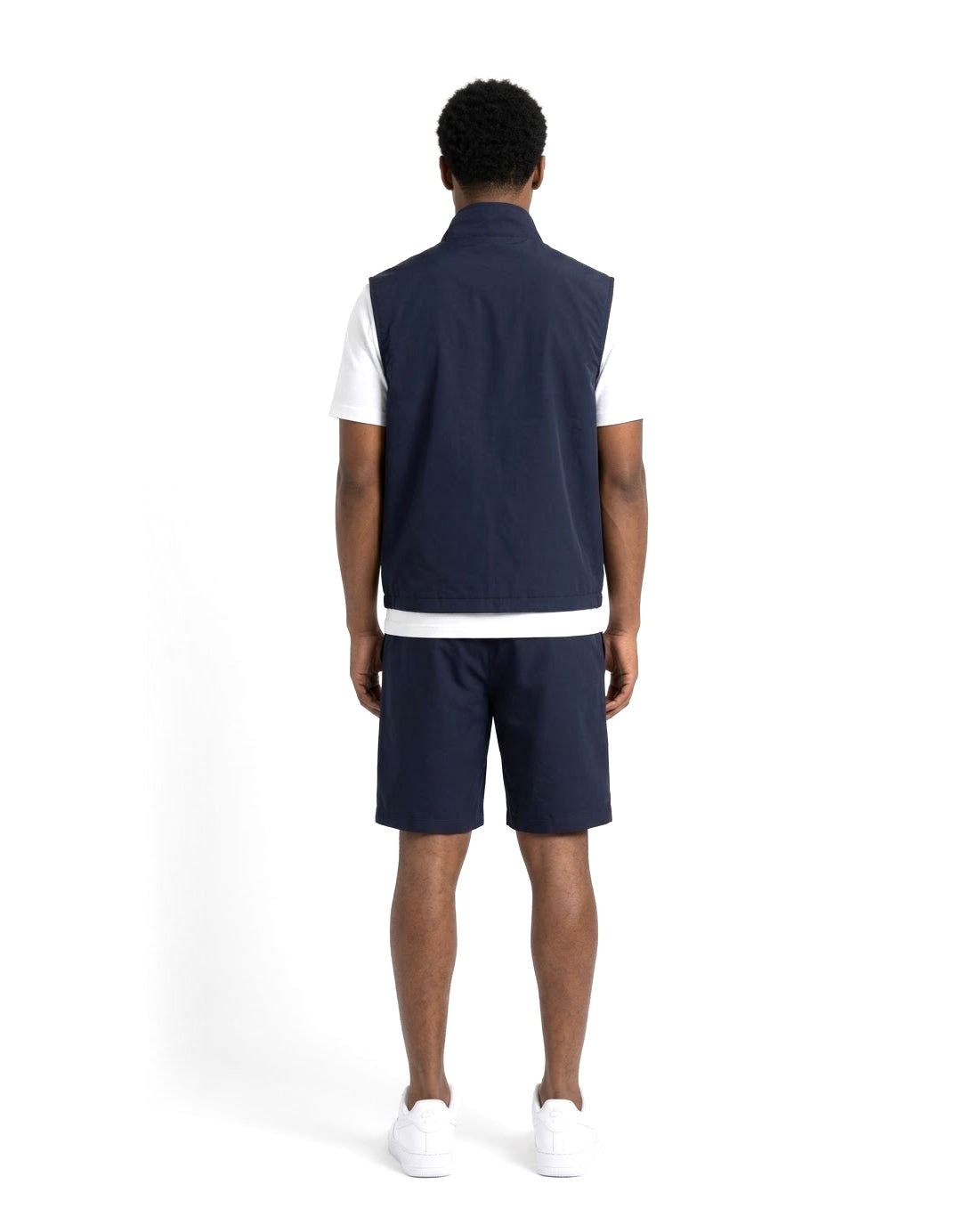 Ensemble Gilet Sans Manches Marine & Short Marine