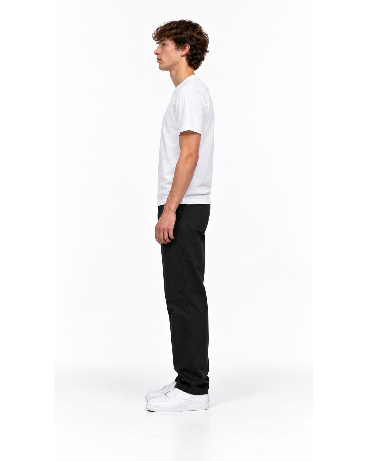 Ensemble T-shirt Blanc & Pantalon Noir