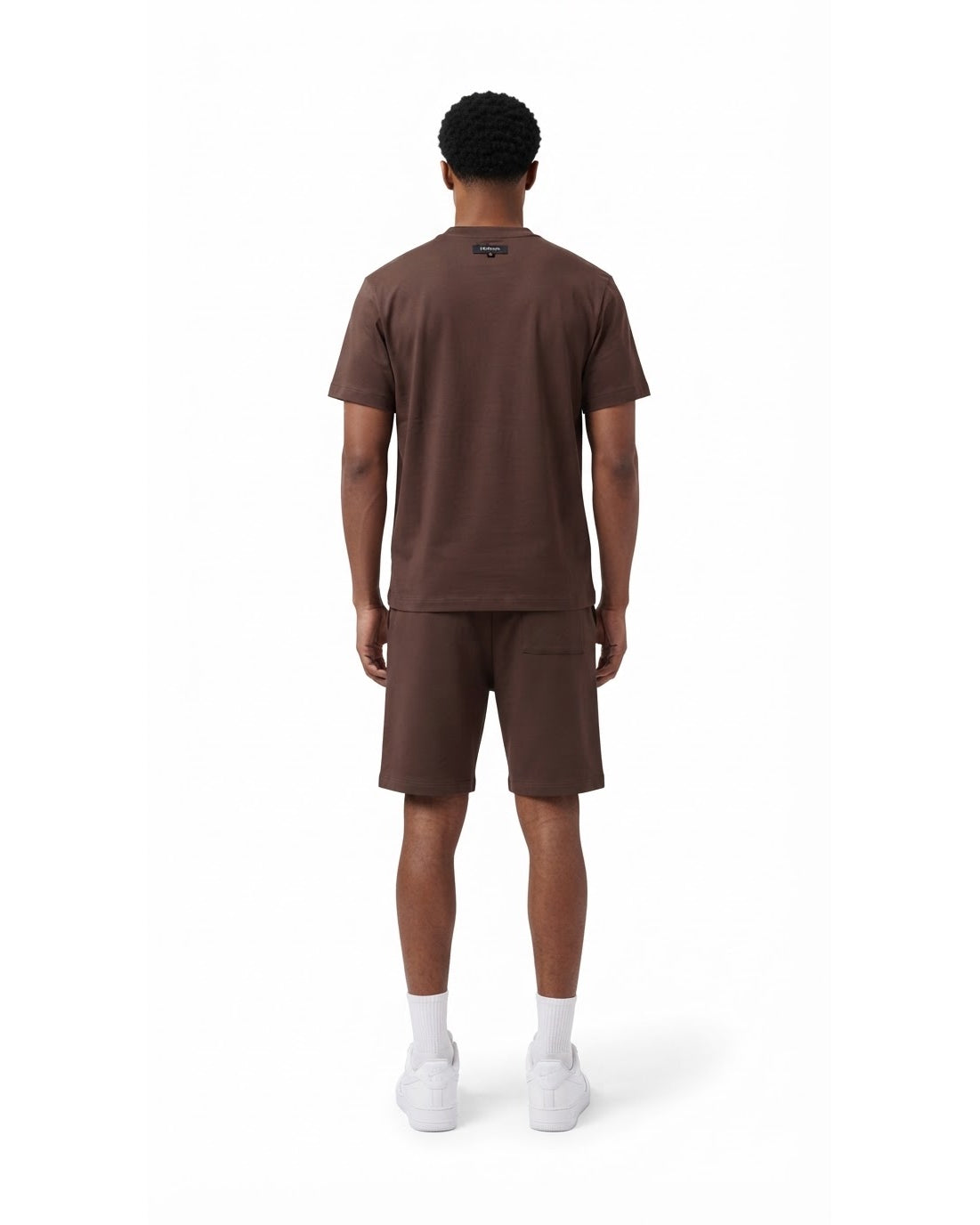 Ensemble T-shirt Marron & Short Marron