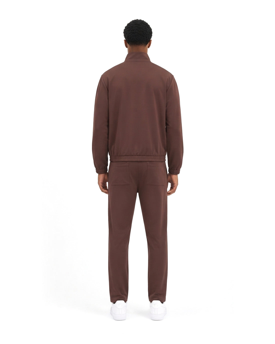 Ensemble Veste Zippée Marron & Pantalon Marron