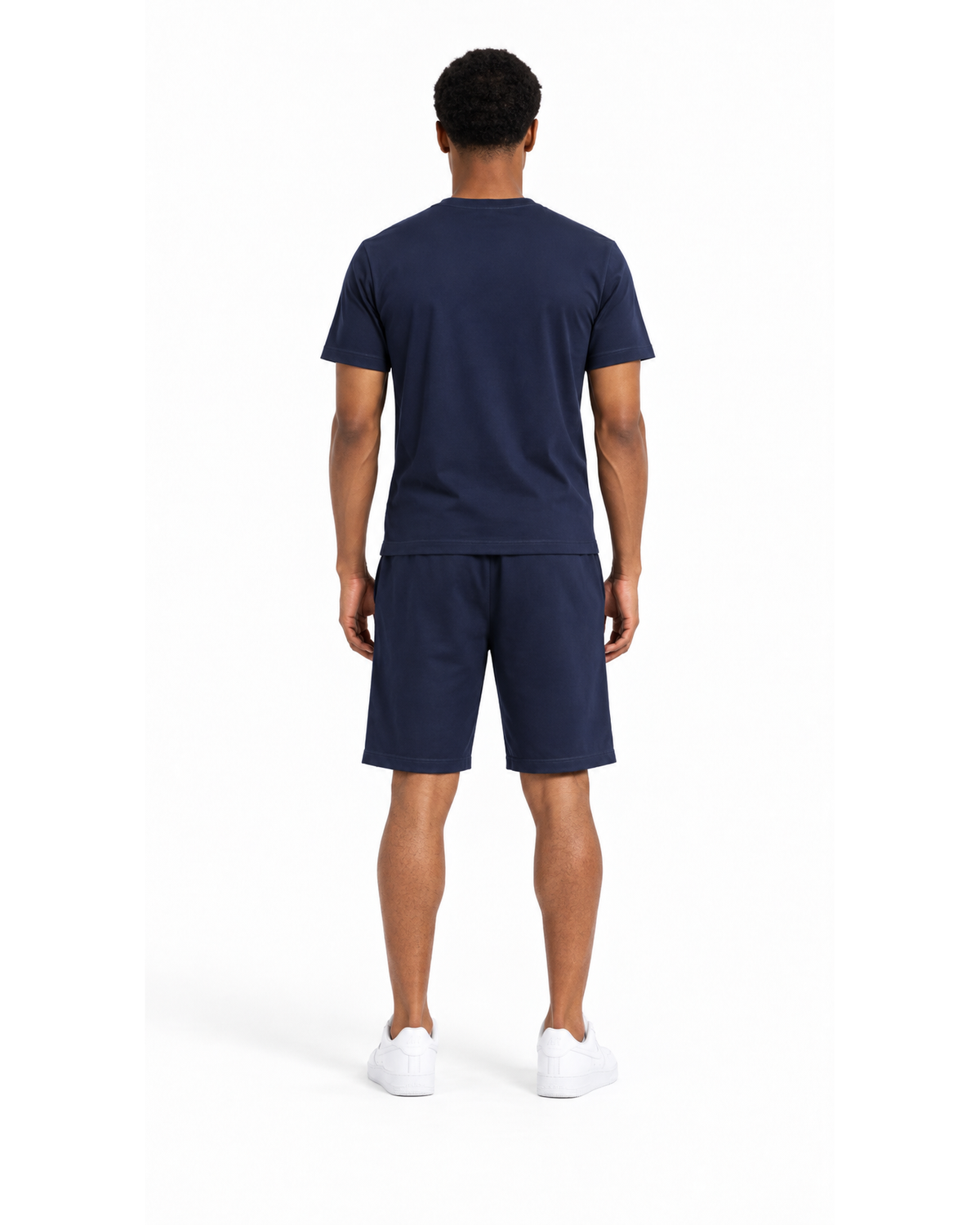 Ensemble T-shirt Marine & Short Marine
