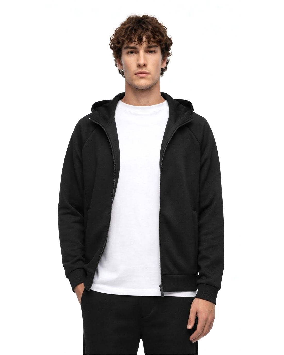 Veste à Capuche Noire