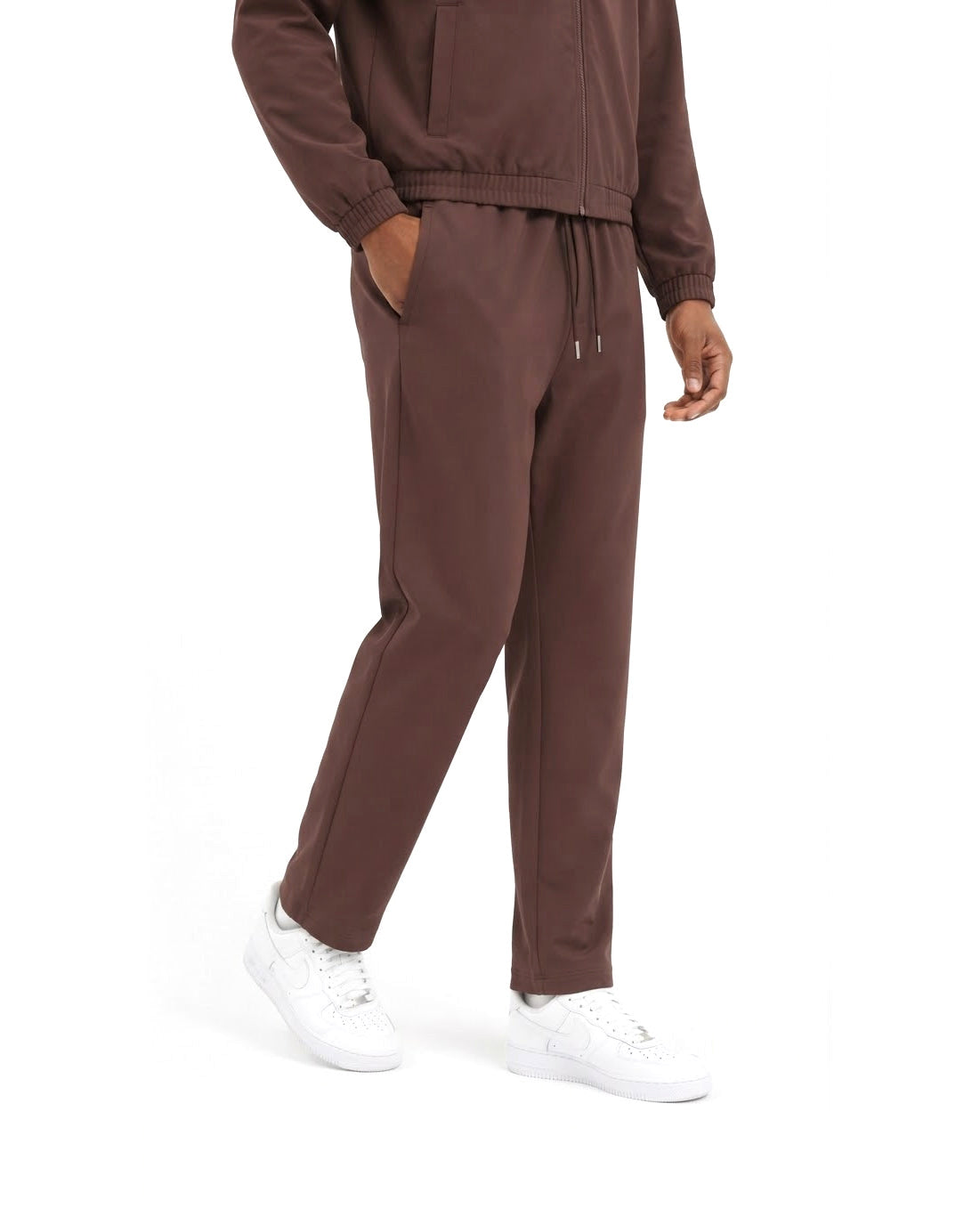 Pantalon à Cordon Marron