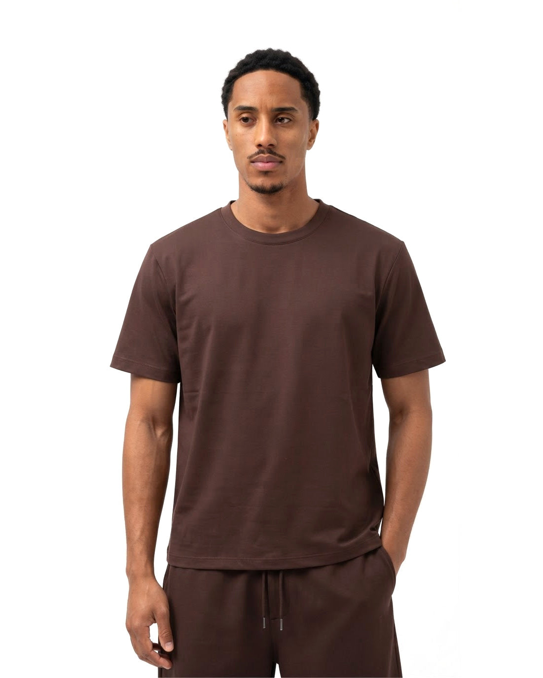 T-shirt Marron