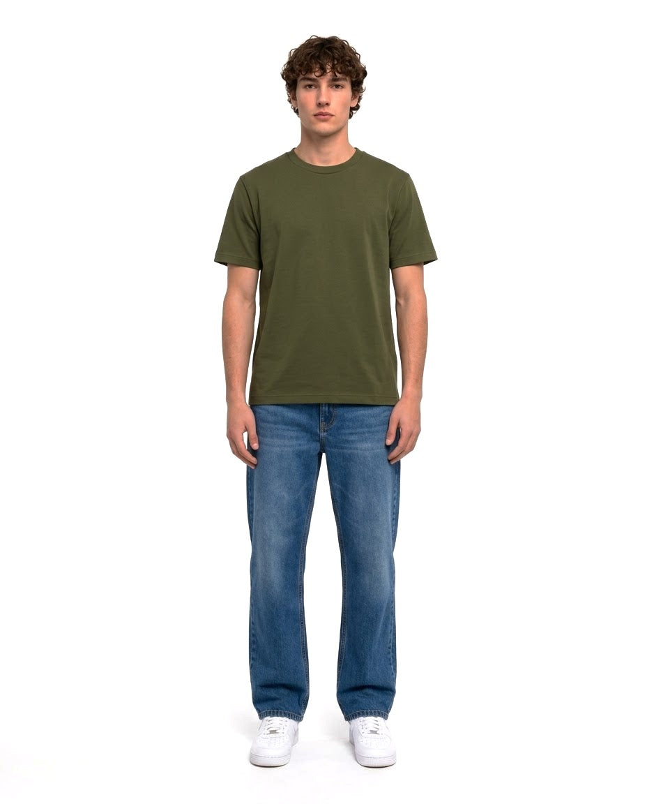 Ensemble T-shirt Kaki & Jean Bleu
