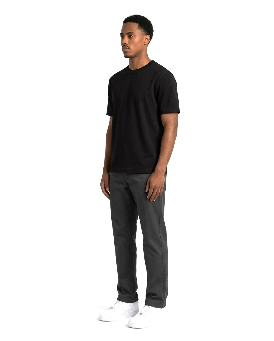 Ensemble T-shirt Noir & Pantalon Gris Anthracite