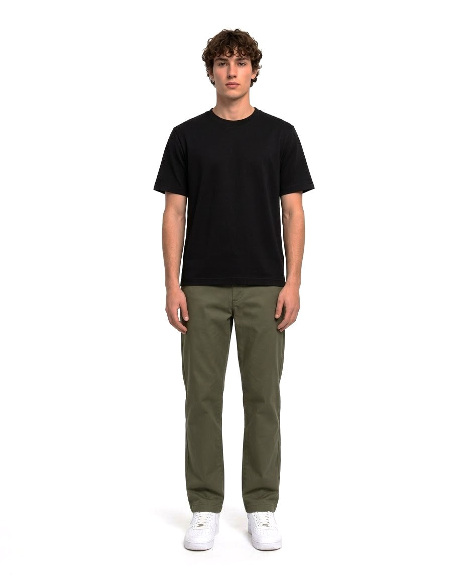 Ensemble T-shirt Noir & Pantalon Kaki