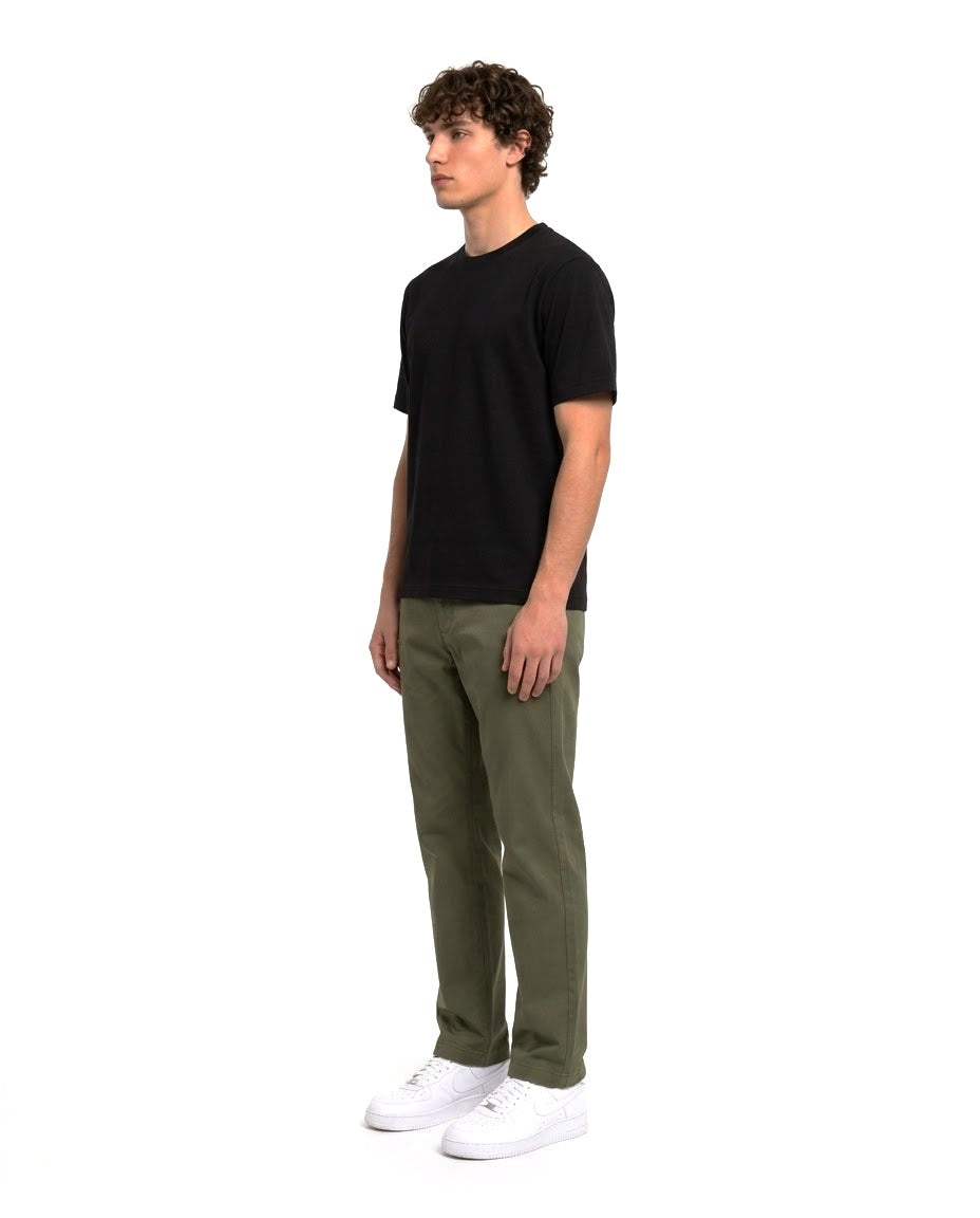 Ensemble T-shirt Noir & Pantalon Kaki