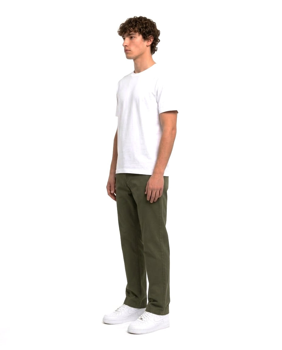 Ensemble T-shirt Blanc & Pantalon Kaki